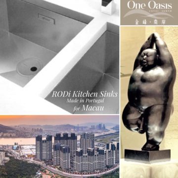 RODi Kitchen Sinks • Made in Portugal for Macau One Oasis Apartments
