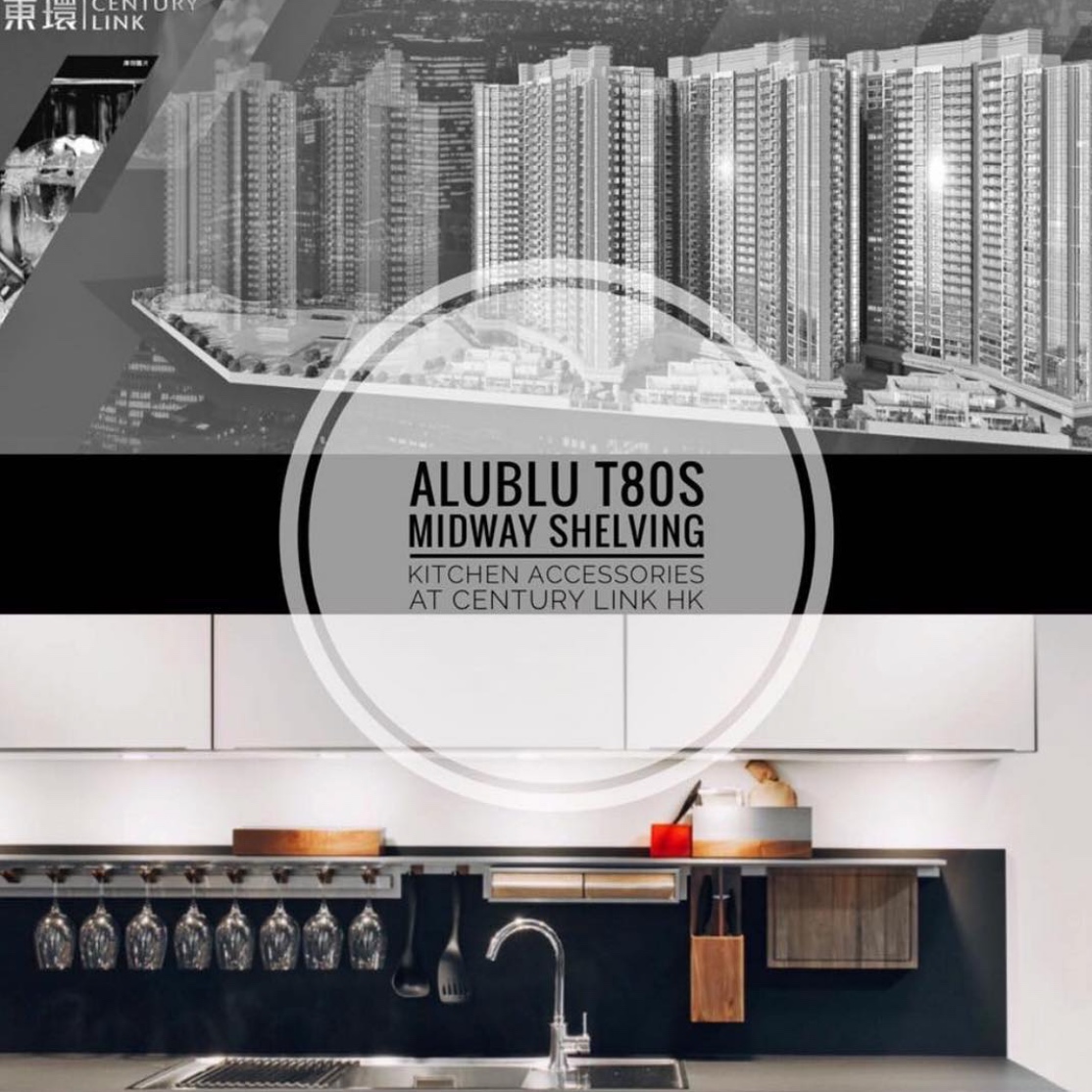 AluBlu TS Midway Shelving at Century Link HK
